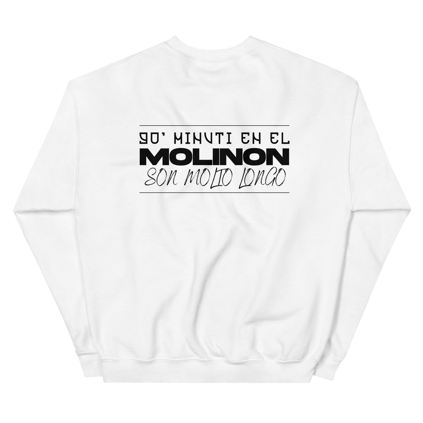 Sudadera sin cuello '90 minuti'